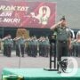 Korem 084/Bhaskara Jaya Gelar Upacara Bendera Rutin 17an