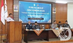 Kapolres Nganjuk AKBP Henri Noveri Santoso hadiri FGD