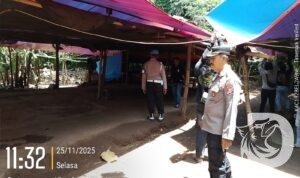 Polsek Ngronggot tutup tempat judi sabung ayam