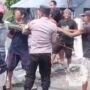 Polsek Nganjuk Kota Lakukan Kerja Bakti bersama Warga Antisipasi Banjir