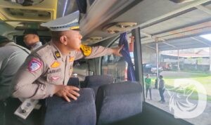 Satlantas Polres Nganjuk gelar rampcheck