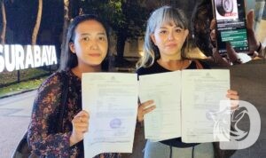 Kuasa Hukum David Kurniawan, Owner CV Paris Indo Lisensi, Advokat Vena Naftalia dan Advokat Puteri Permatasari