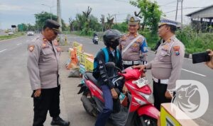 Satlantas Polres Tanjung Perak gelar patroli terpadu