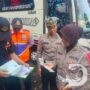 Ciptakan Kamseltibcarlantas saat Nataru, Polres Probolinggo Gelar Ramp Check Bus Pariwisata