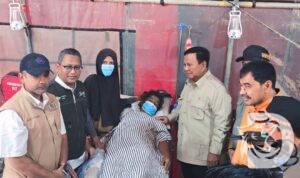 Posko Pegadaian Peduli, ditinjau Presiden RI Prabowo