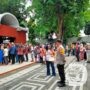 Awali Tahun, Polres Tanjung Perak Patroli di Kawasan Wisata Pesisir Surabaya