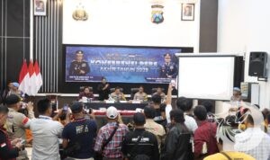 Polresta Banyuwangi Anev akhir tahun