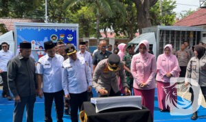Kapolres Pasuruan Kota AKBP Davis Busin Siswara resmikan SPPG YKB