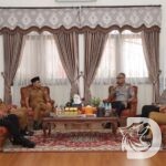 Kapolres Pasuruan Kota AKBP Titus Yudho Uly silaturahmi ke Forkopimda