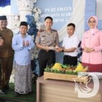 Kapolres Kediri Kota AKBP Anggi Saputra Ibrahim resmikan SPPG Semampir 2