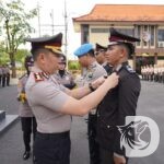 Kapolres Bojonegoro AKBP Afrian Satya Permadi beri penghargaan ke 78 personel