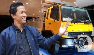 PT Bumen Redja Abadi, display Mitsubishi Fuso Fighter X, ditegaskan oleh Fahim Wardani, Branch Manager