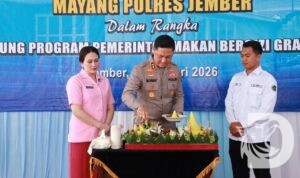 Kapolres Jember AKBP Bobby Adimas Condroputra Resmikan SPPG