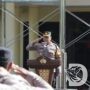 Polres Nganjuk Gelar Upacara Laporan Kenaikan Pangkat Pengabdian Anggota Polri