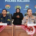 Kapolres Malang AKBP Muhammad Taat Resdi dampingi Kasatresmob Bareskrim Polri, Kombes Pol Teuku Arsya Kadafi