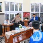 Kapolres Nganjuk AKBP Suria Miftah Irawan Buka Bersama Mahasiswa