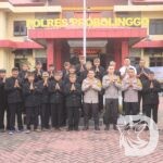 Kapolres Probolinggo AKBP Muhammad Wahyudin Latif bersama masyarakat suku Tengger