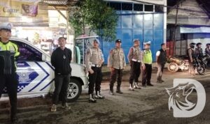 Polres Pelabuhan Tanjung Perak Surabaya gelar patroli jelang sahur