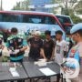 Polres Pelabuhan Tanjung Perak Cek Urine 43 Sopir Jelang Lebaran