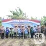 Polres Pelabuhan Tanjung Perak Tanam Jagung Serentak bersama Poktan dan Bulog