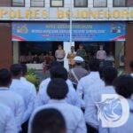 Kapolres Bojonegoro AKBP Afrian Satya Permadi pimpin Apel Gelar Pasukan Operasi Ketupat Semeru