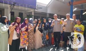 Kapolres Gresik AKBP Ramadhan Nasution saat gelar murah