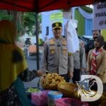 Kapolres Gresik AKBP Ramadhan Nasution cek posyan Alun-alun