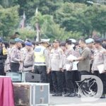 Polda Jatim gelar apel pengamanan malam takbiran dan sholat Idulfitri