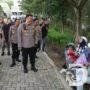 Libur Lebaran, Kapolres Mojokerto Kota Patroli di Tempat Wisata