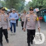 Kapolres Lumajang AKBP Alex Sandy Siregar kunjungi wisata pantai Watu Pecak