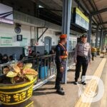 Polres Malang pengamanan di stasiun KA
