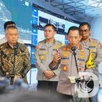 Kapolri Jenderal Listyo Sigit Prabowo tinjau jasa marga tol command center