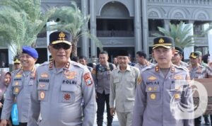 Kapolda Jatim Irjen Pol Drs Nanang Avianto saat kunjungan ke Situbondo