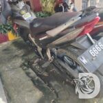 Tersangka diamankan Polisi beserta barang buktinya