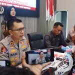 Kapolres Trenggalek AKBP Ridwan Maliki berikan keterangan