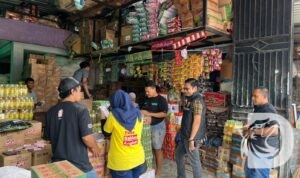 Satgas Pangan Polres Magetan sidak pasar tradisional pasca lebaran