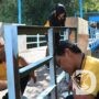 Polres Ngawi Perbaiki Jembatan Merah Putih Presisi di Blandongan