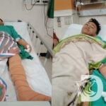 Salah satu korban kasus pembacokan di Purwosari, mengalami luka parah dan operasi