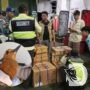 Ratusan Ekor Burung Ilegal Disita Barantin di Pelabuhan Ketapang