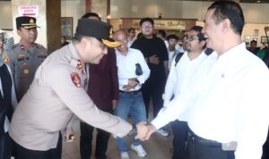 Kapolres Gresik AKBP Ramadhan Nasution kawal Mentan