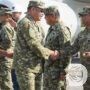 Danrem 084/Bhaskara Jaya Sambut Kunjungan Panglima TNI Hadiri Panen Raya