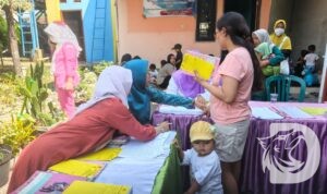 Program TMMD ramaikan Posyandu