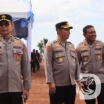 Kapolres Tuban AKBP Alaiddin dampingi asisten Kapolri bidang SDM Irjen Pol Anwar