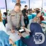 Polda Jatim Gelar Baksos dan Bakkes untuk Warga di Nganjuk
