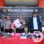 Satreskrim Polres Gresik Ungkap Lima Kasus Kejahatan, Kembalikan Barang Korban