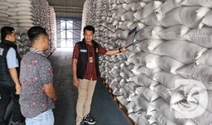 Satgas Pangan Polres Ngawi cek gudang Bulog
