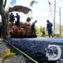 Pengaspalan di Desa Slempit Bikin Warga Tersenyum Bangga