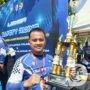 Satlantas Polres Gresik Aiptu Bambang Juara 1 Safety Riding Hari Bhayangkara ke-80