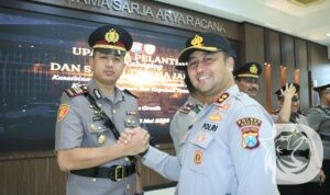 Kapolres Gresik AKBP Ramadhan Nasution beri ucapan selamat