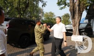 Danrem 084/Bhaskara Jaya Brigjen TNI Kohir kunjungan ke PT Insera Sena
